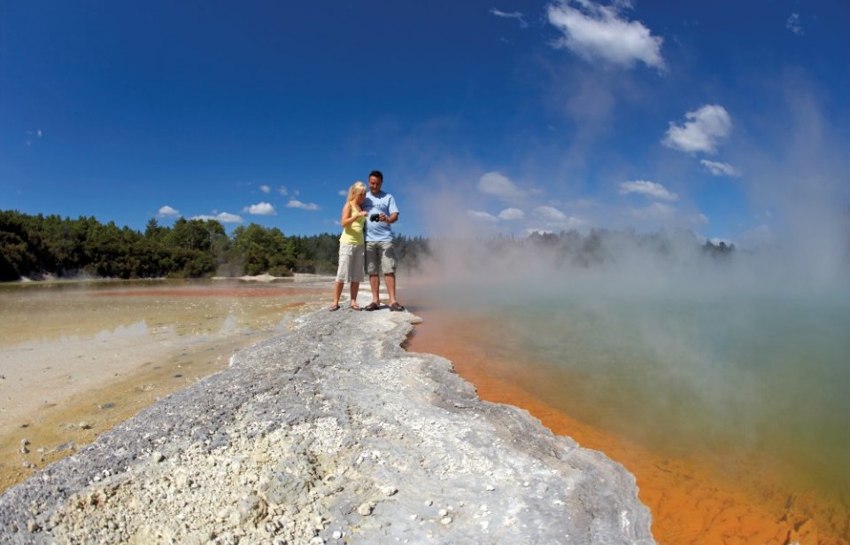 Waiotapu Champagne pool, Rotorua Waiotapu Champagne pool, Rotorua