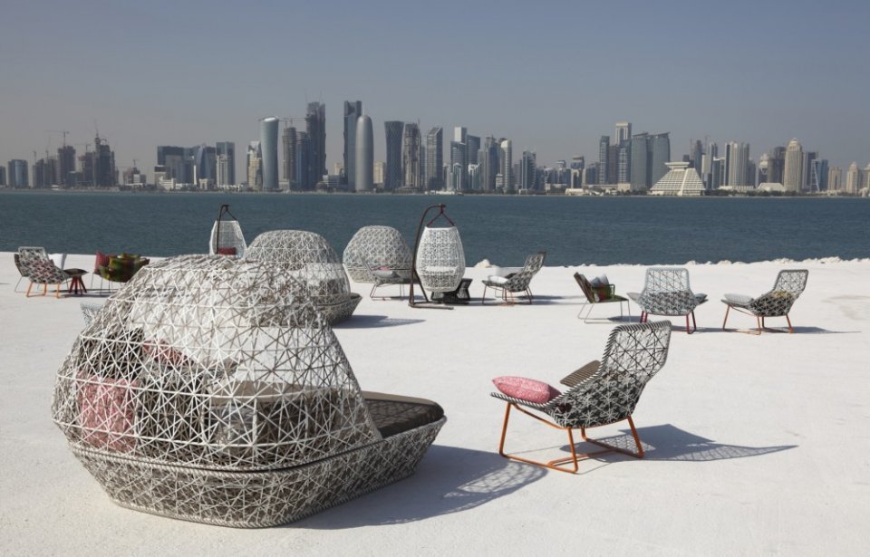 Kahvila rannalla Kahvila, Qatar