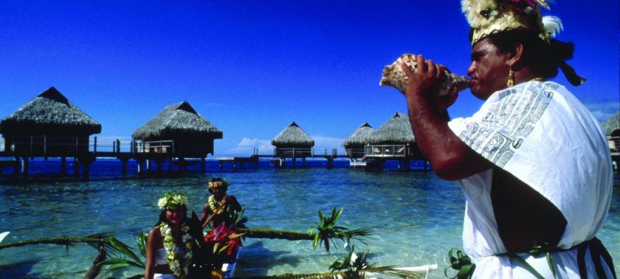 Polynesian wedding